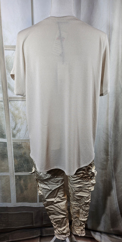 Tshirt "Kopfhörer", Gr. onesize bis 42/44 von ISSIMA