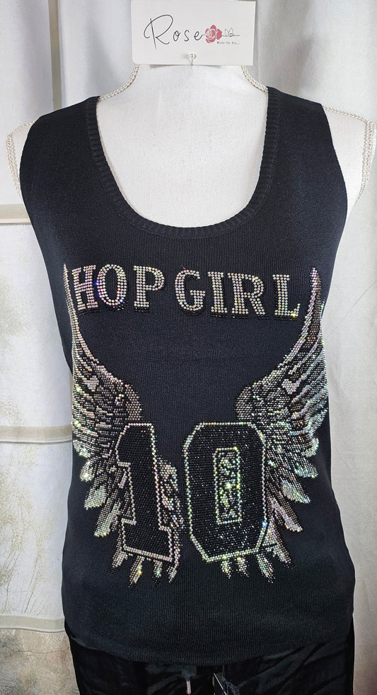 Feinstrick Top "Hop Girl", Gr. onesize bis 42 von ROSE