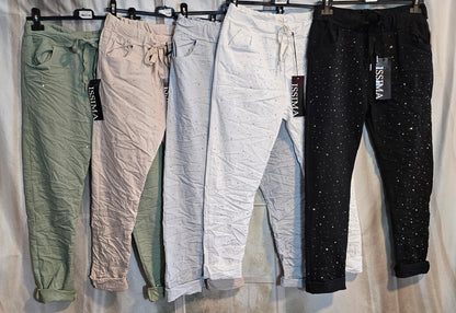 Stretchhose "Bling bling", Gr. Onesize bis 42/44 von IASIMA