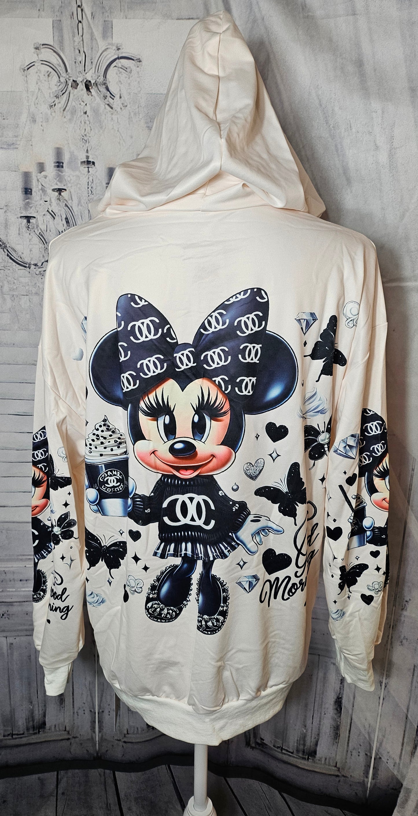 Kapuzenshirt "Minnie CC", Grösse onesize bis 42/44 von ROSE