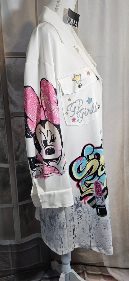 Longbluse "Minnie", Gr. 40 - 44 von ISSIMA