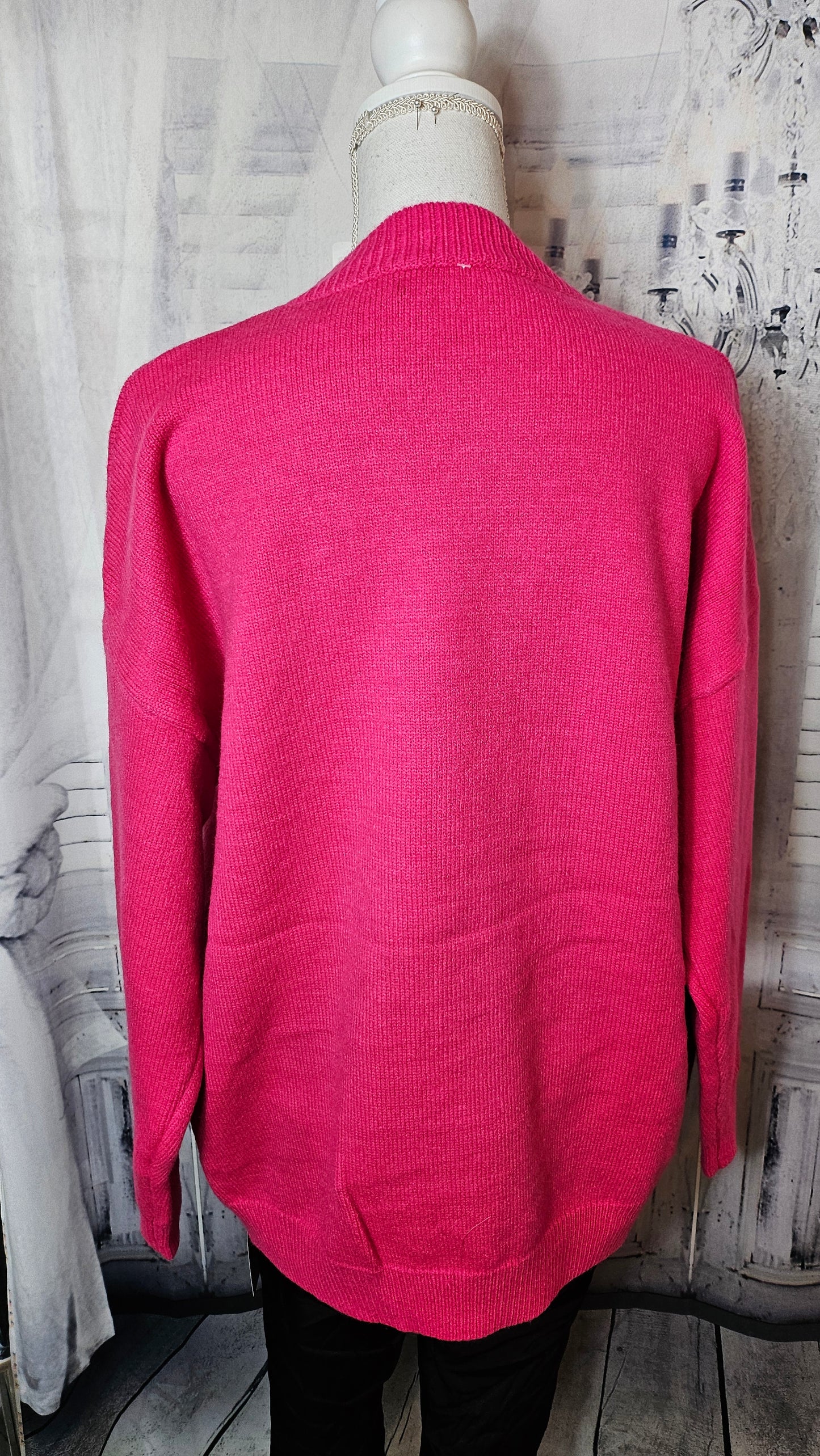 Pullover "Tiger" pink, Grösse onesize bis 44 von ROSE