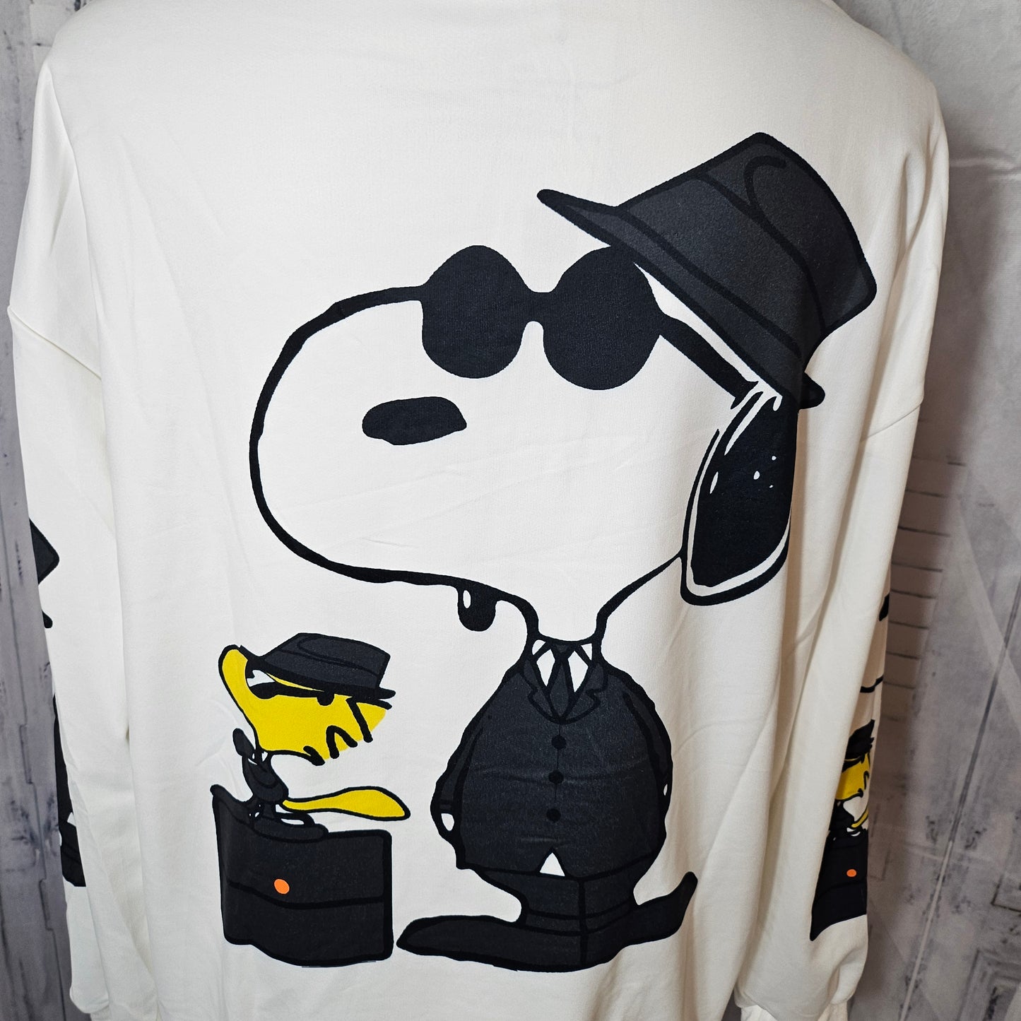 Kapuzenshirt "Snoopy", Onesize bis 42/44 von ROSE