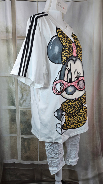 Tshirt weiss "Minnie", Gr. 40 bis 44 von ROSE