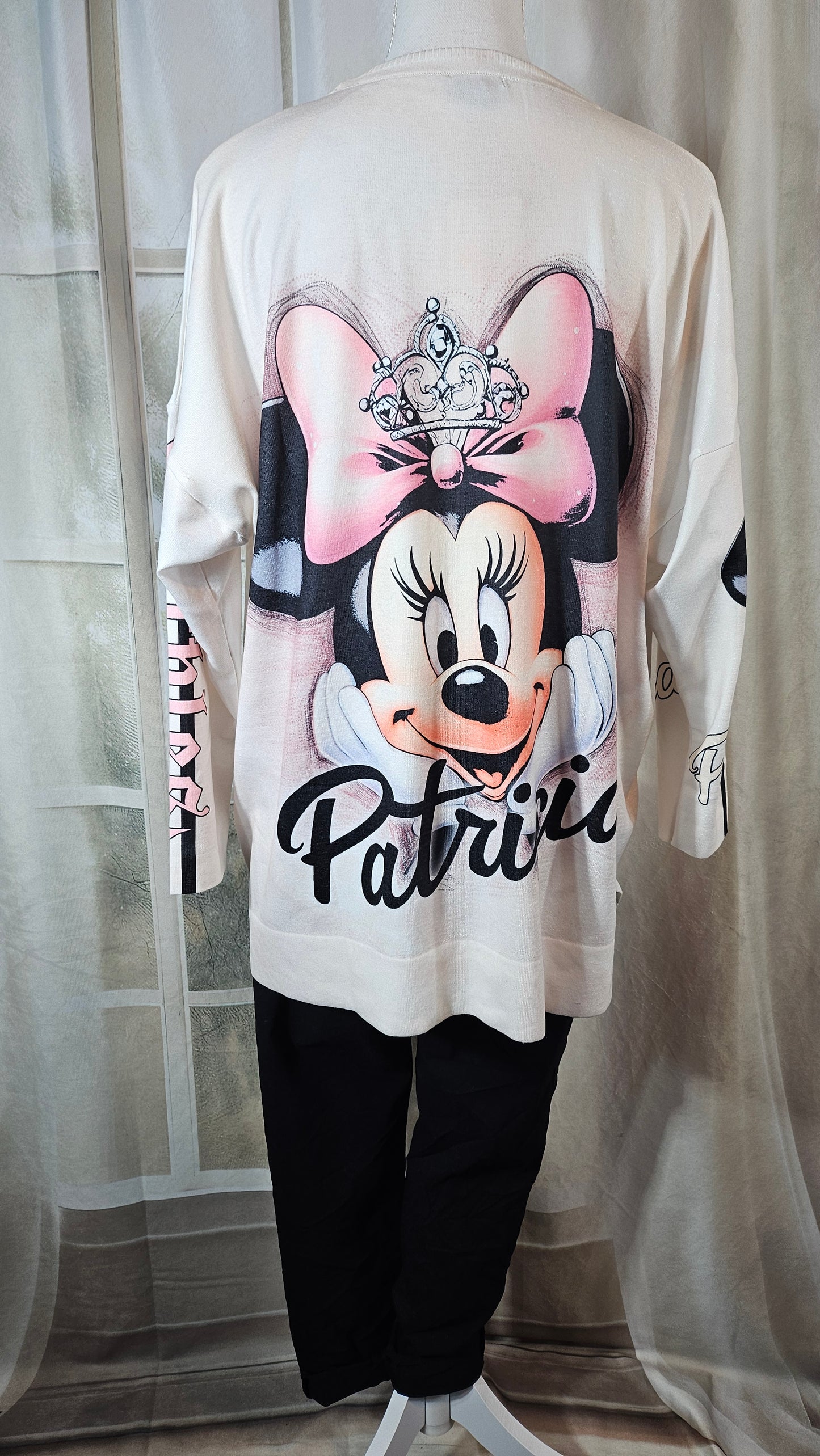 Pullover weiss "Minnie", Gr. 40 - 44 von ROSE