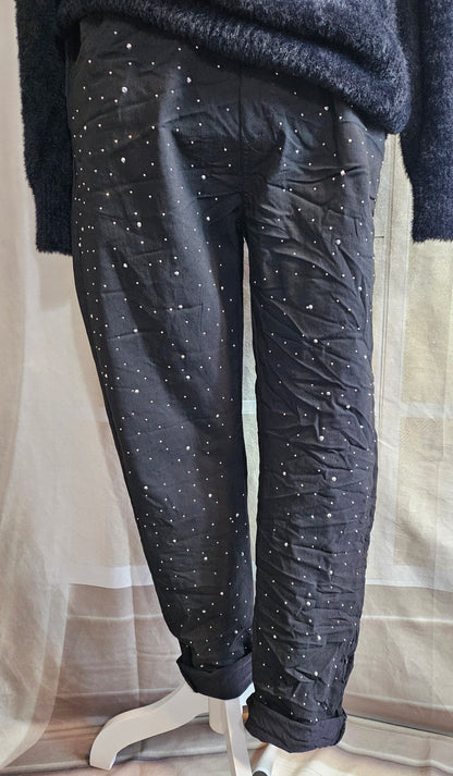 Stretchhose "Bling bling", Gr. Onesize bis 42/44 von IASIMA