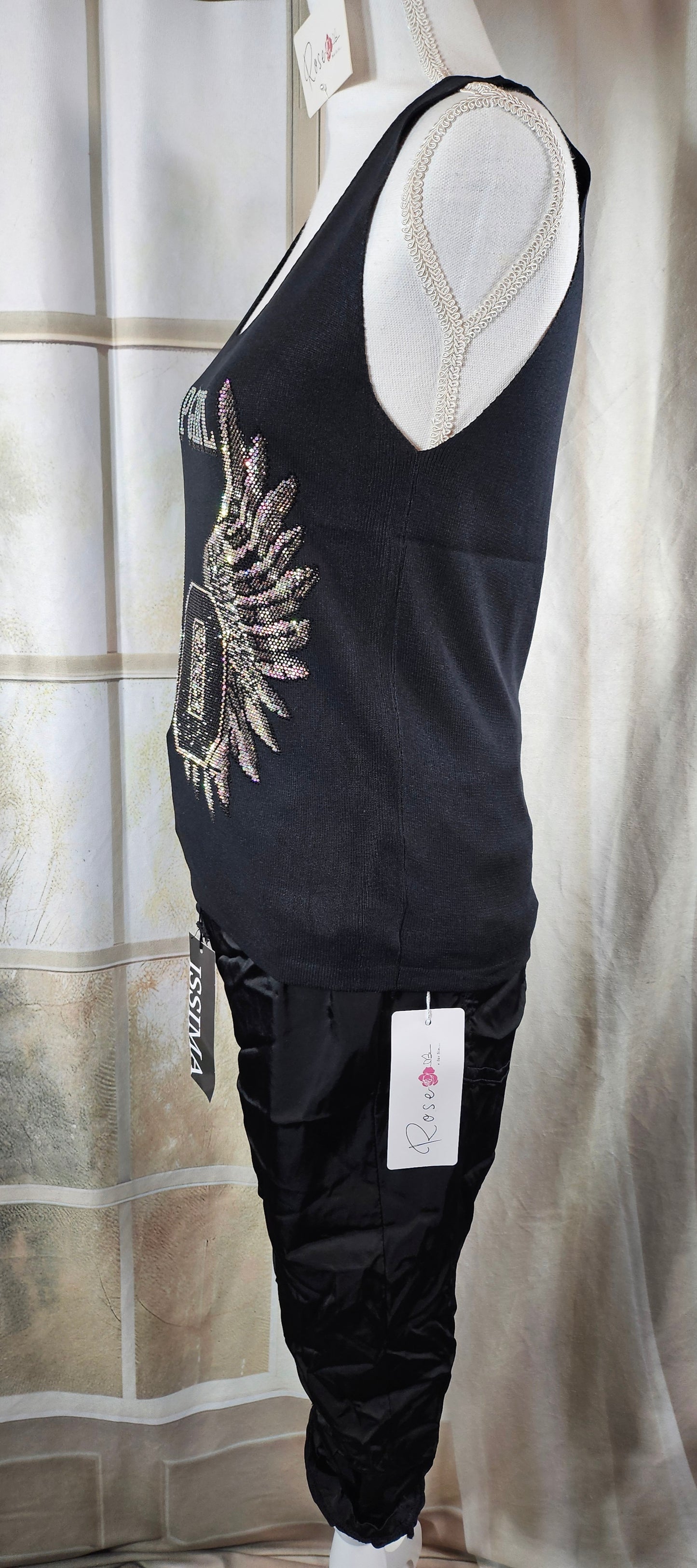 Feinstrick Top "Hop Girl", Gr. onesize bis 42 von ROSE